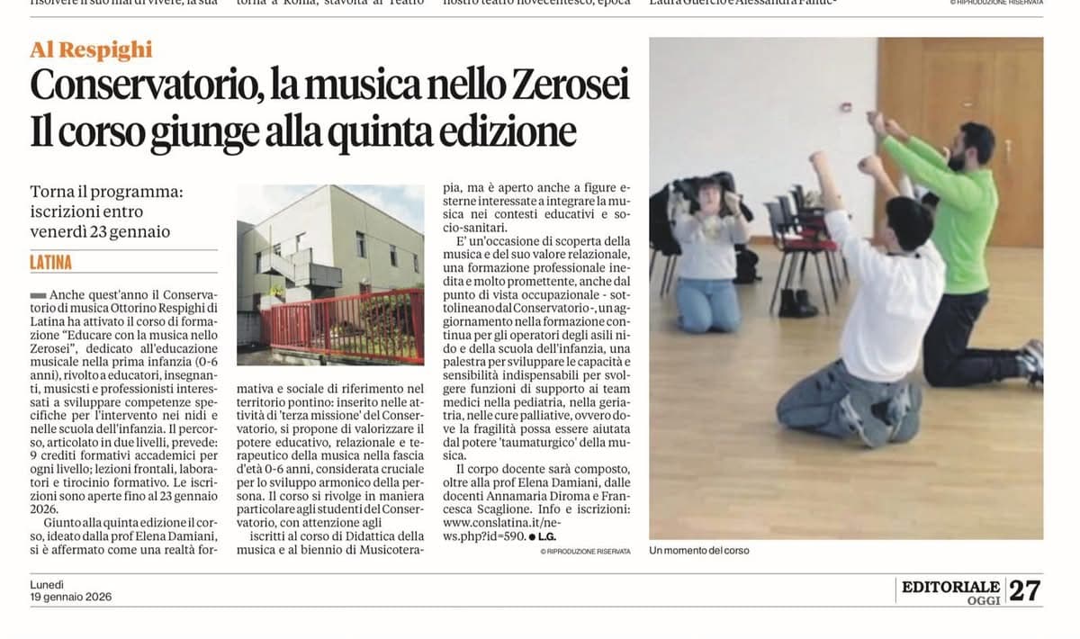 Educare con la musica nello Zerosei - immagine 1